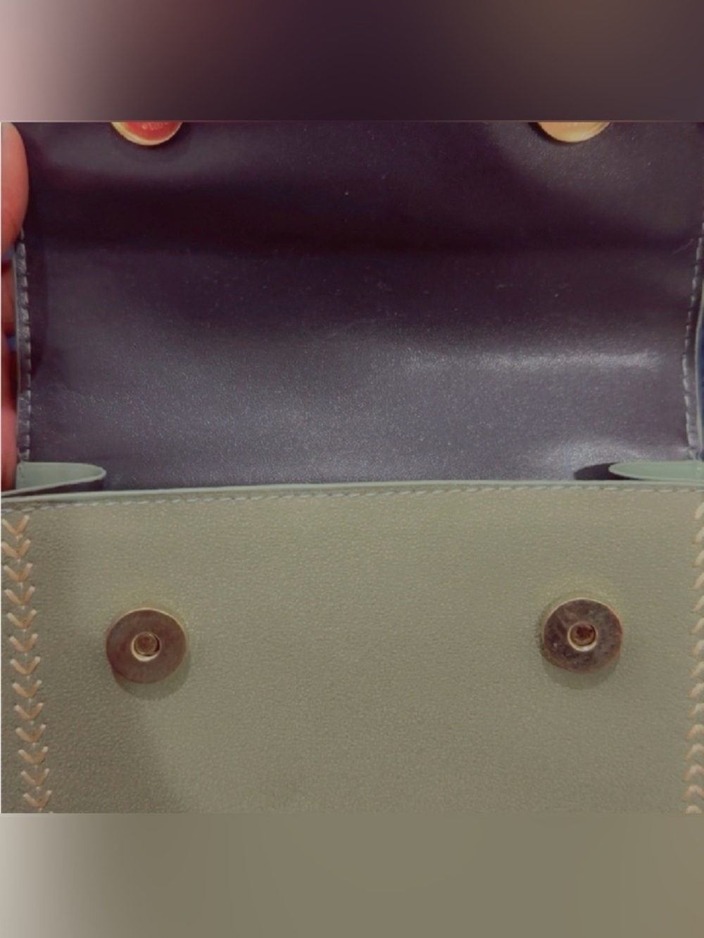 Deauty 1987 Sage Green Boho Crossbody With Dustbag NWOT - Picture 4 of 10
